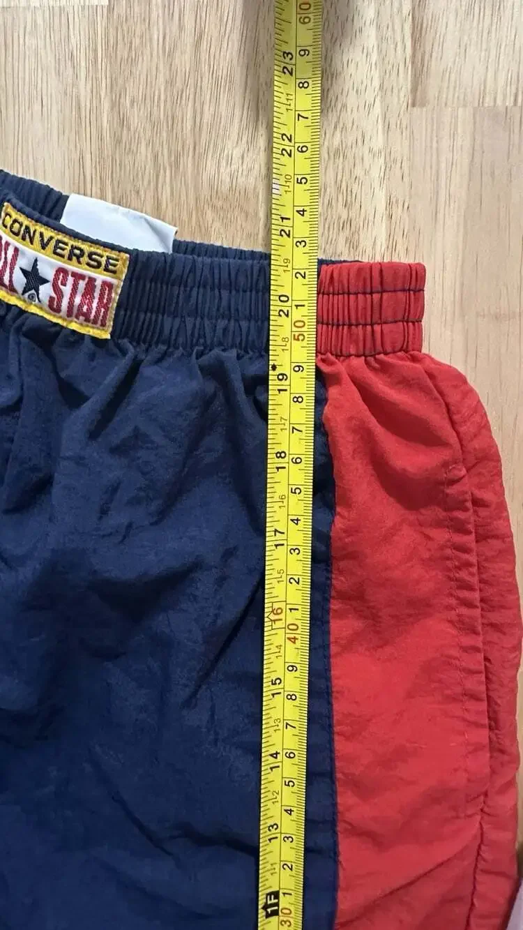 Vintage Toddler Converse All Star Track Pants Blue And Red And White Size 3T